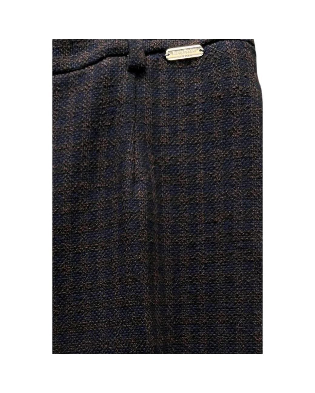 Baldinini Blue Cotton Pants