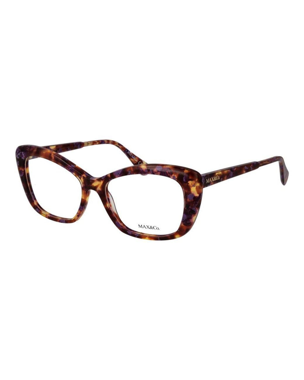 MAX&Co. Brown Multicolor Acetate Glasses (frames)