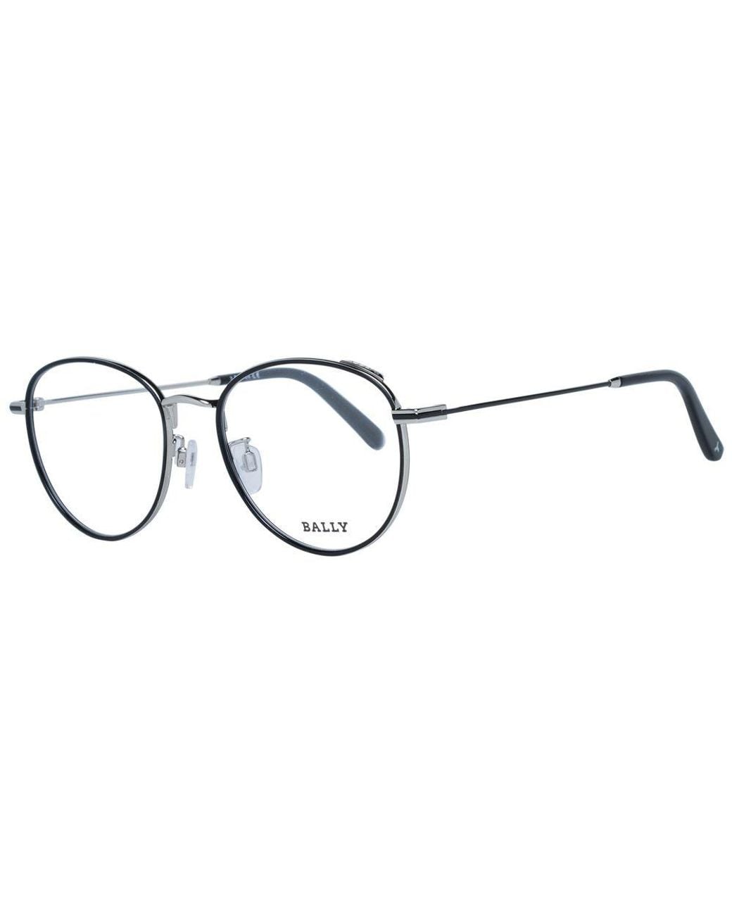 Bally Metallic Black Optical Frames
