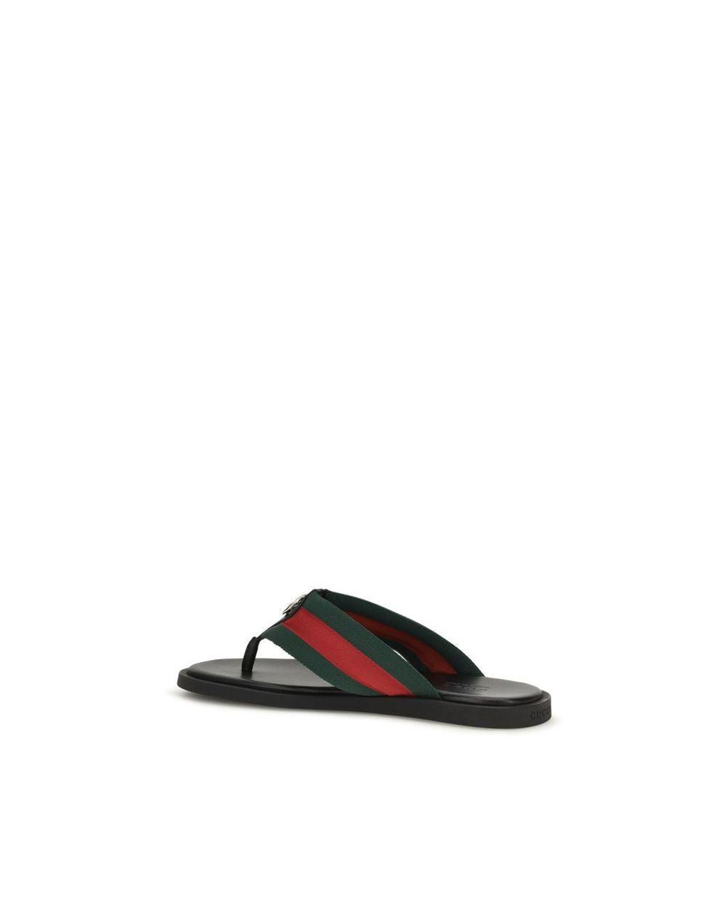 Gucci Black Polyamide Flip for men