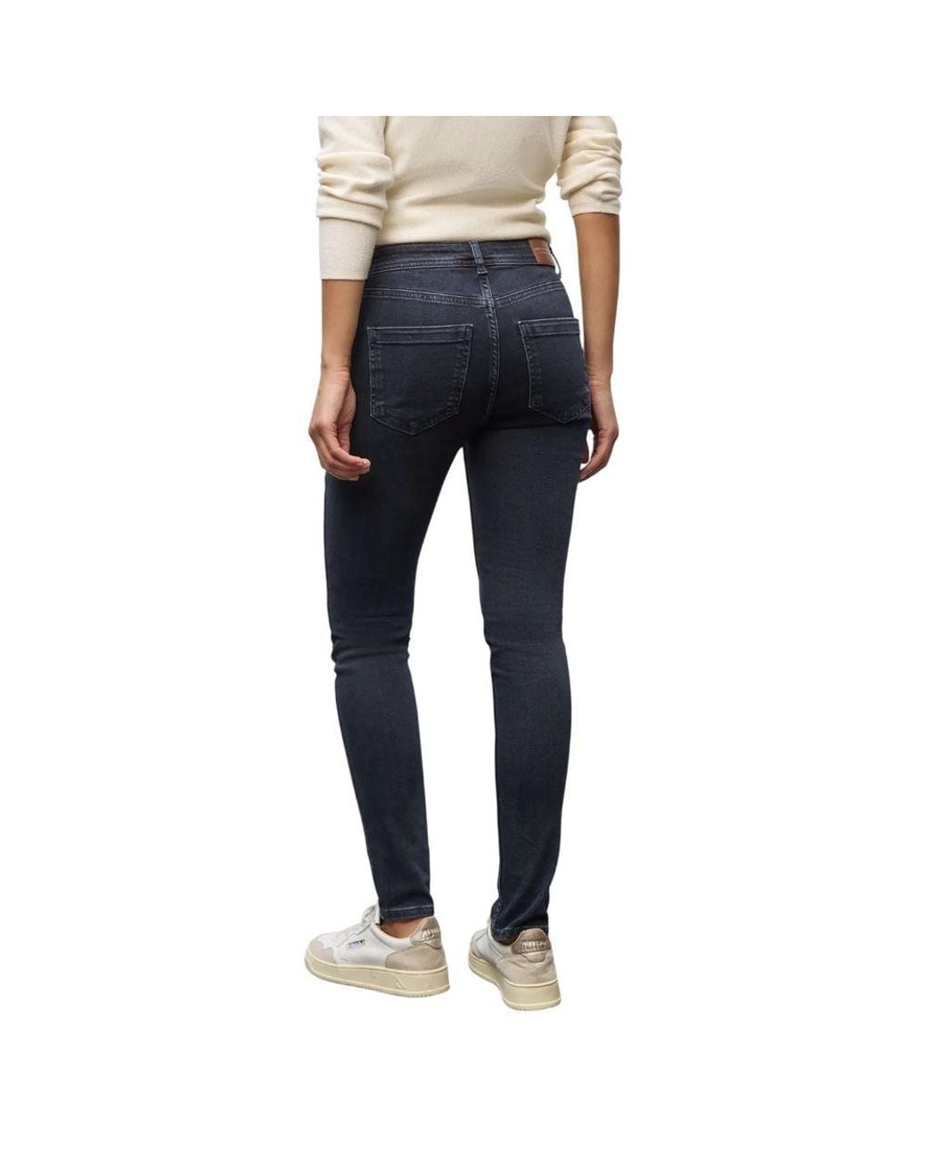 Street One Blue Cotton Skinny Jeans