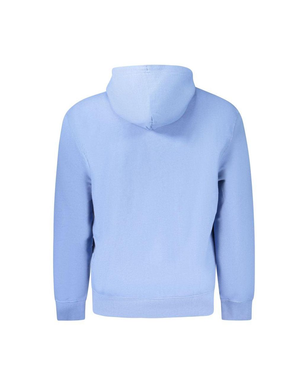 Calvin Klein Blue Classic Pullover Cotton Hoodie for men