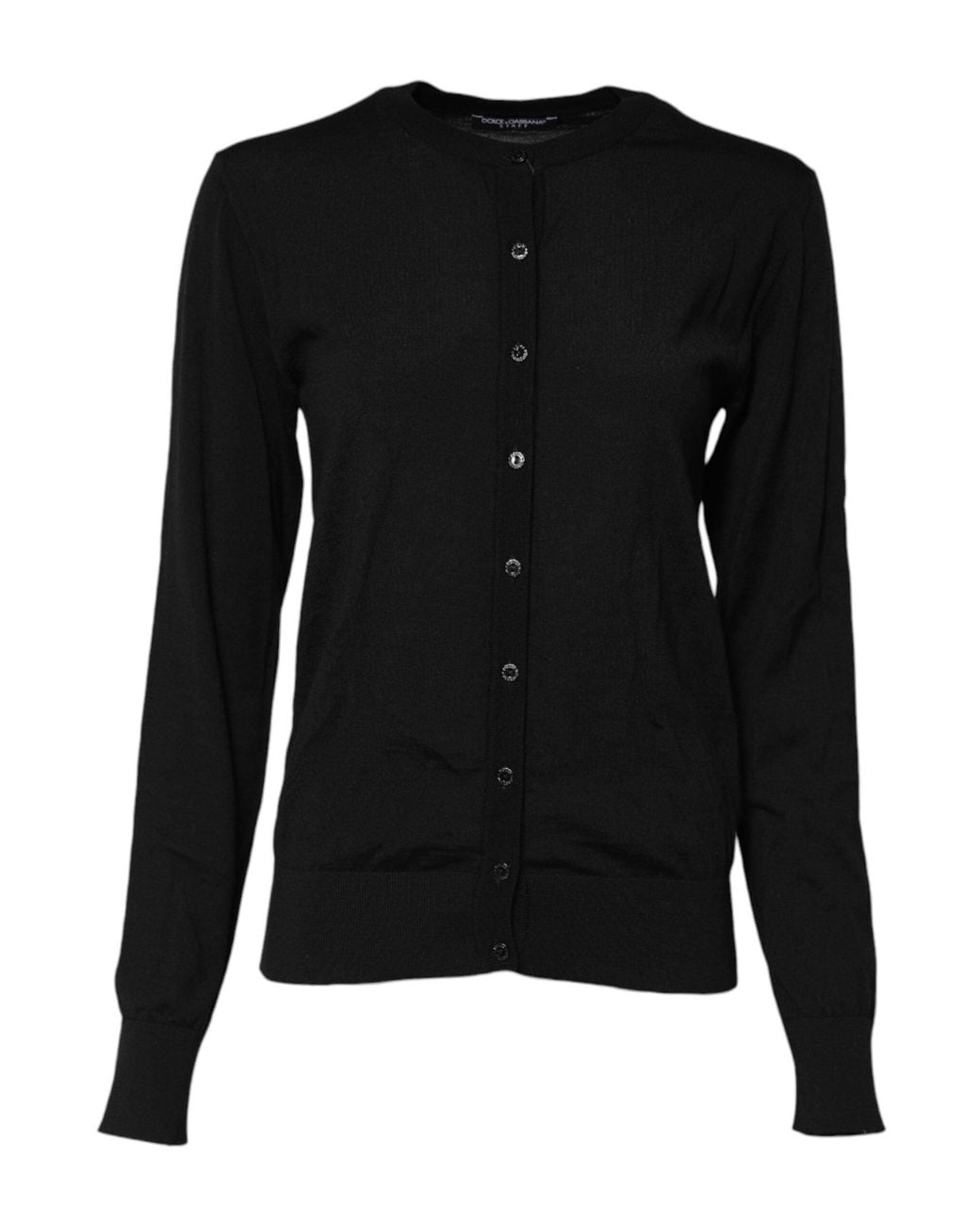 Dolce & Gabbana Black Classic Buttoned Cardigan