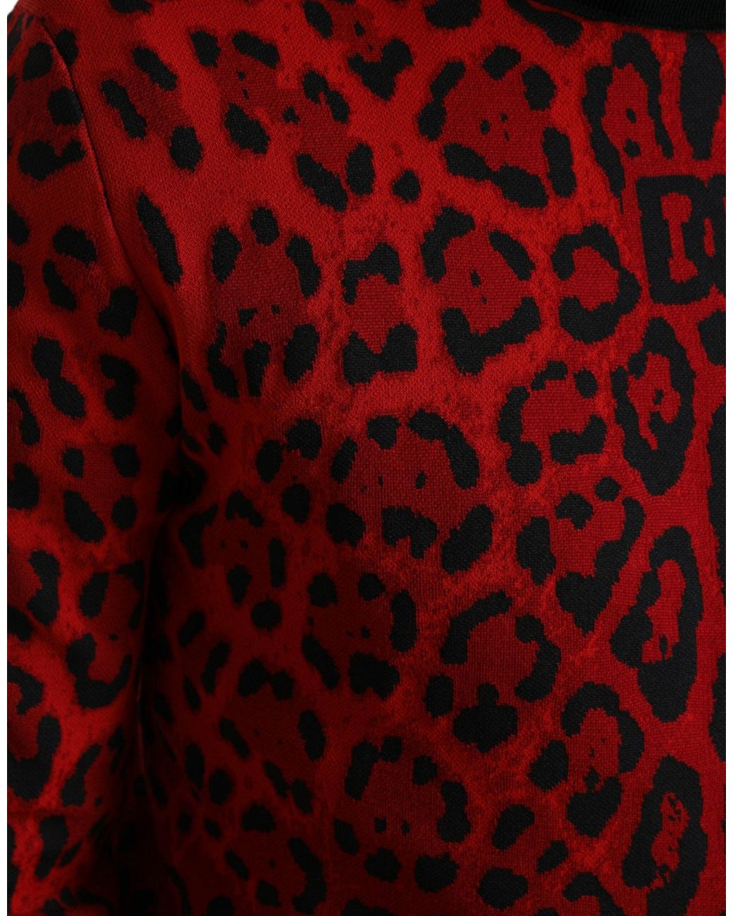 Leopard dot pullover sweater deals