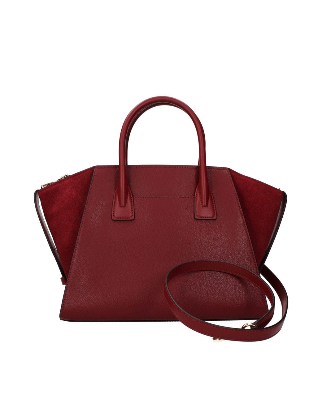 Michael Kors Red Leather Handbag