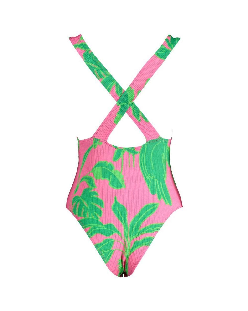 Desigual Green Rosa Viscosa S Bodysuit