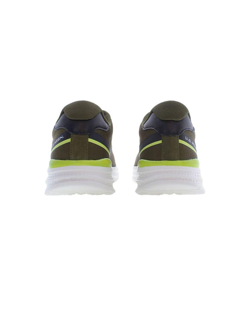 U.S. POLO ASSN. Green Polyester Sneaker for men