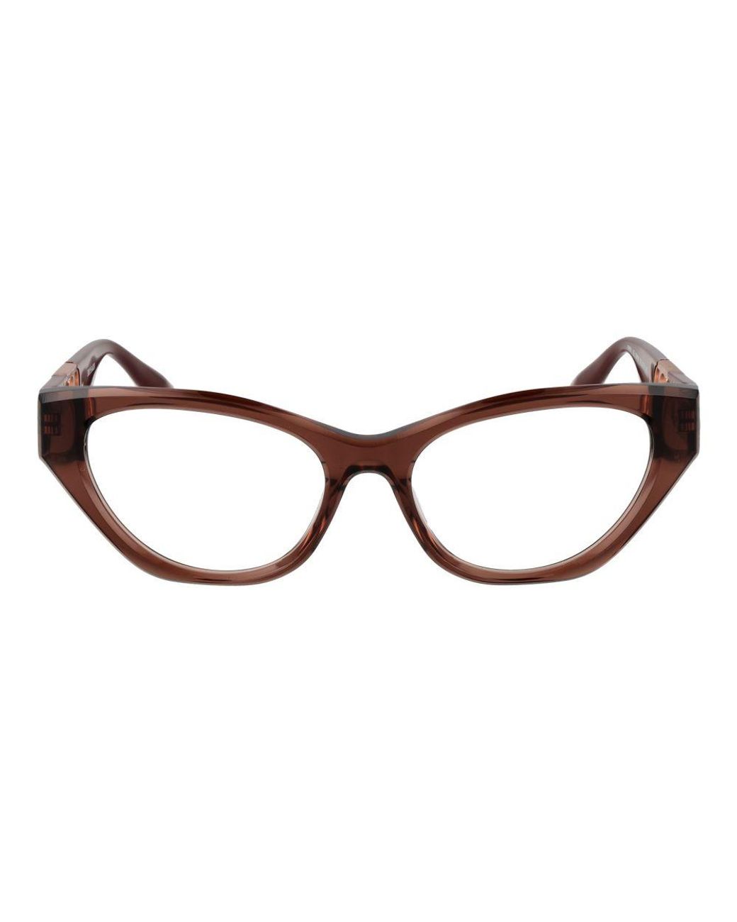 Trussardi Brown Acetate Glasses (frames)