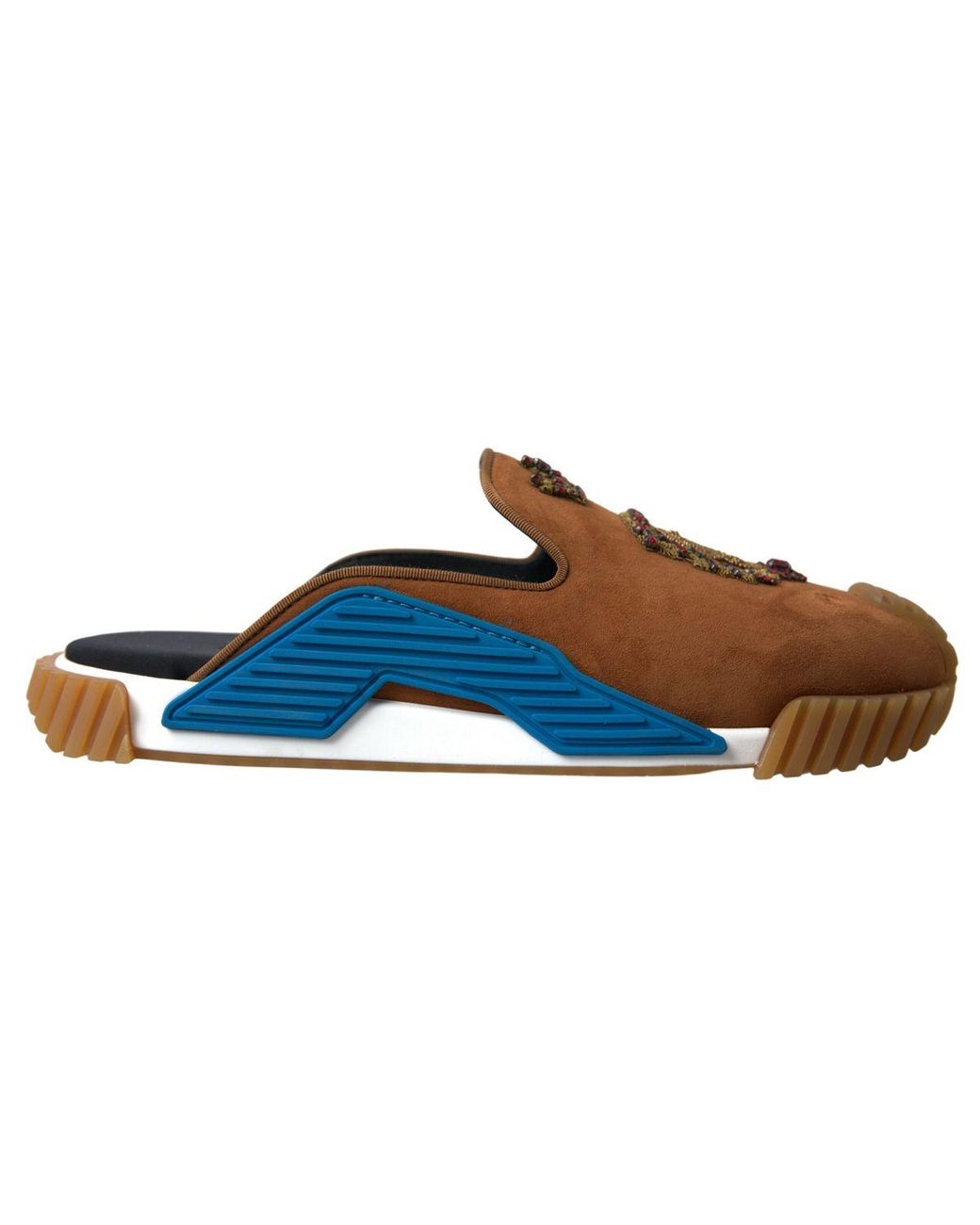 Dolce & Gabbana Blue Elegant Ns1 Slide Sandals for men