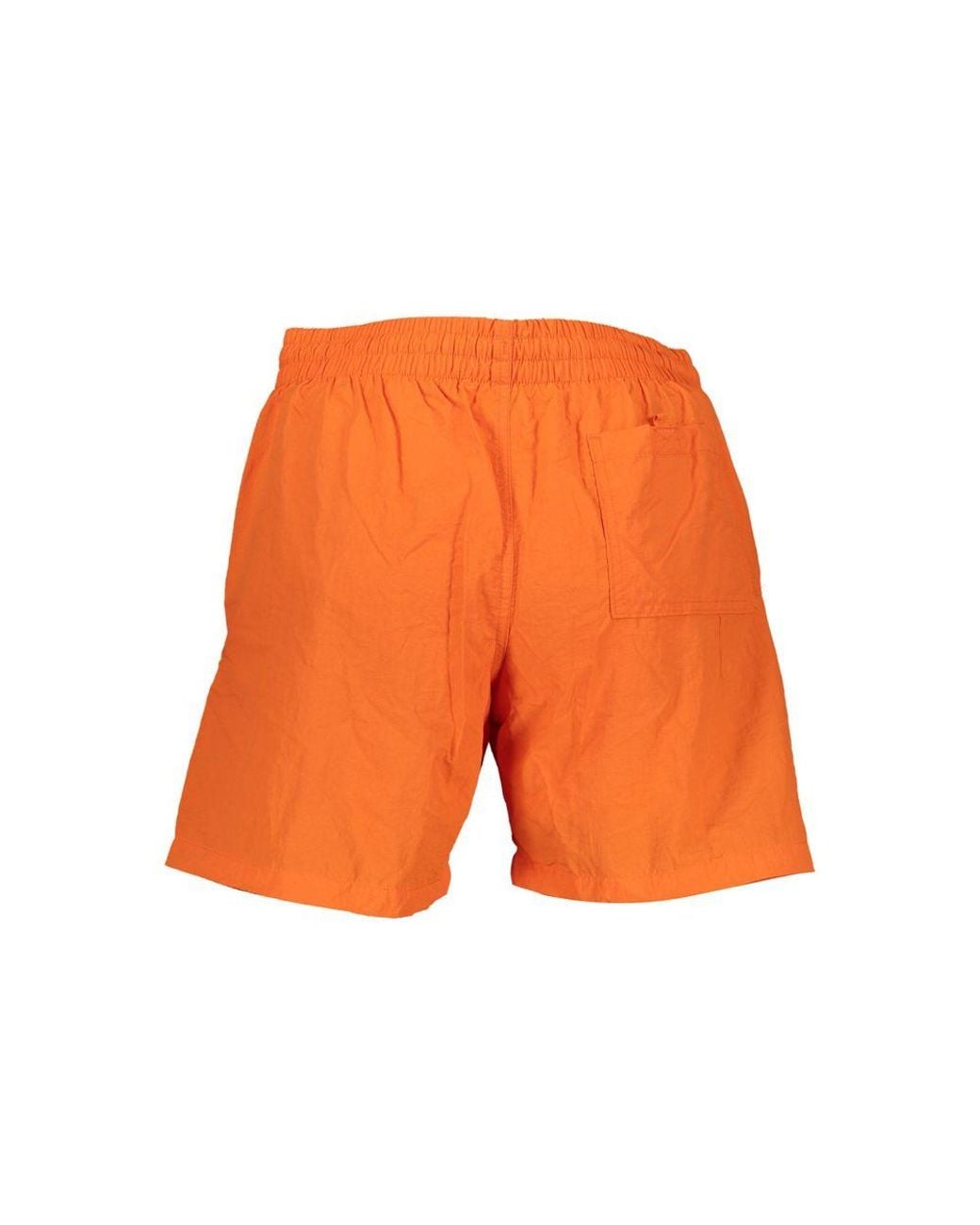 Norway 1963 Orange Polymide Men's Swimwear for men