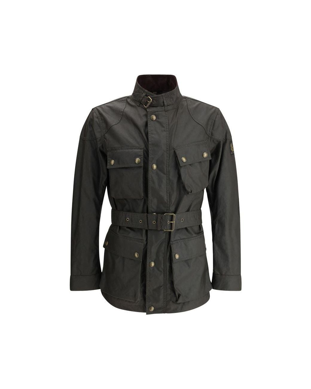 Belstaff Black Bicolor Cotton Full for men
