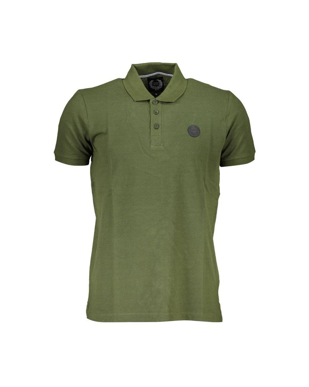 Gianmarco Venturi Green Verde Cotton Men Polo for men