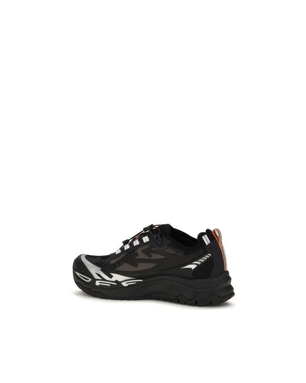 Off-White c/o Virgil Abloh Black Polyester Athletic Sneakers - Eu39/us6 for men