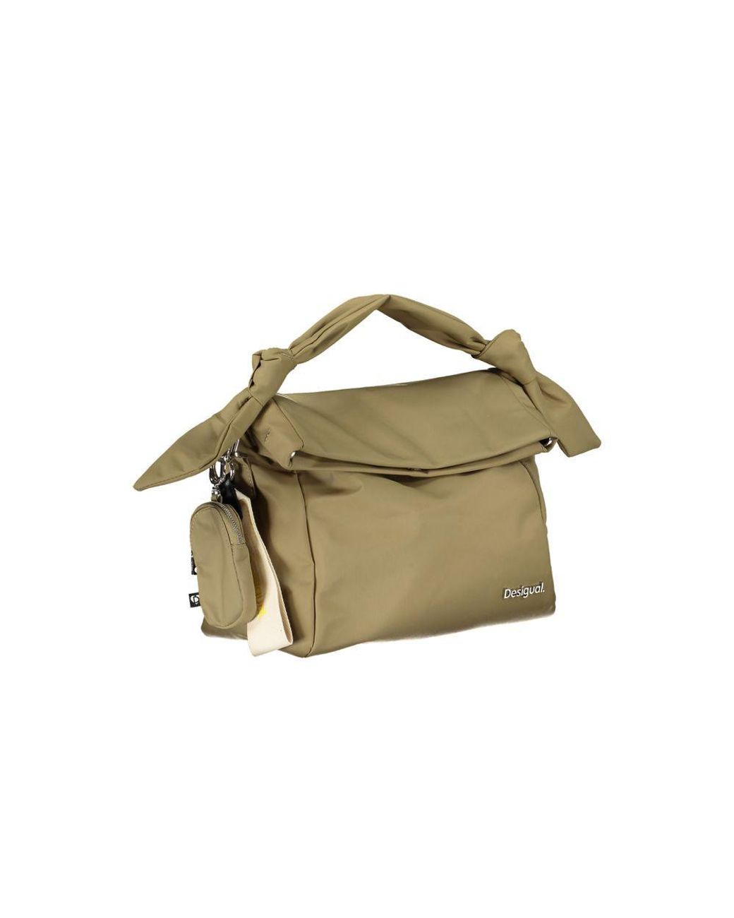 Desigual Green Verde Polyester Handbag for men