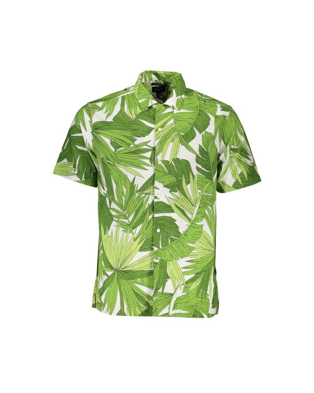 Gant Green Cotton Shirt for men