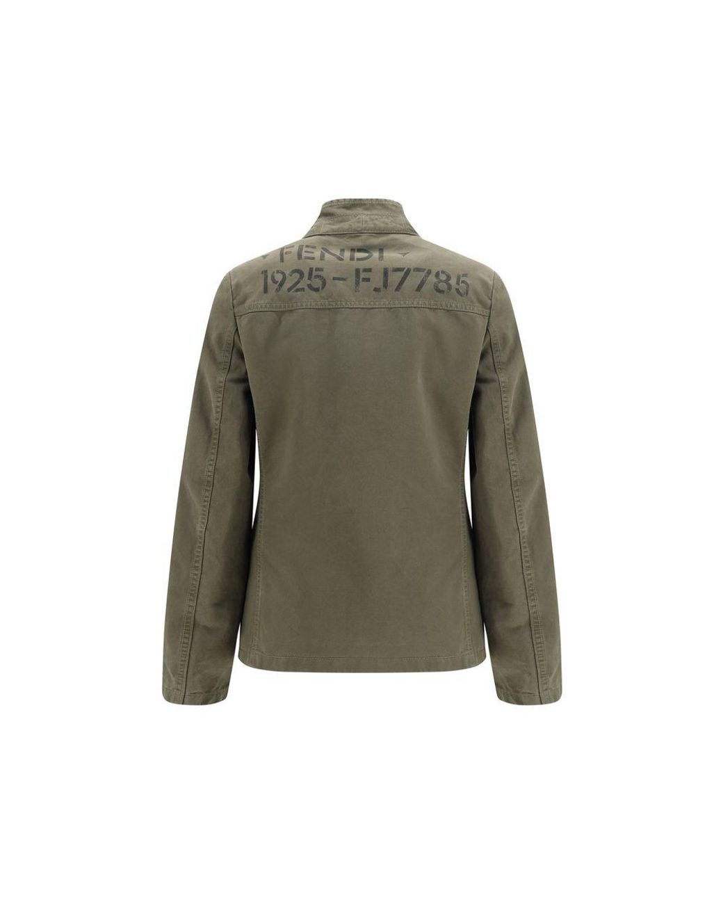 Fendi Green Bicolor Cotton Full