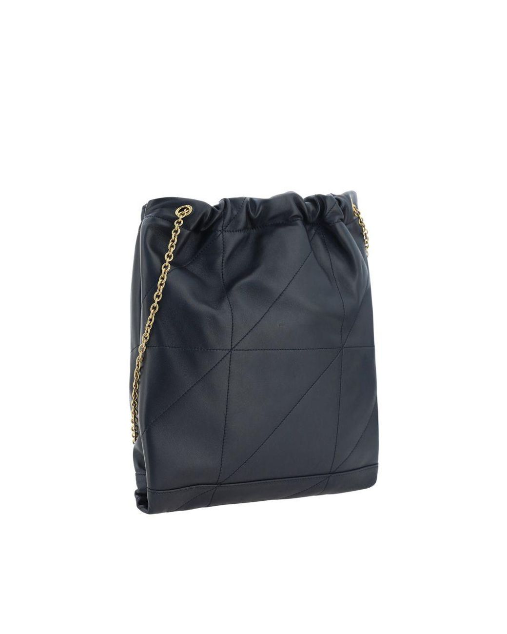 Saint Laurent Blue Black Lamb Ovis Aries Shoulder Bag for men