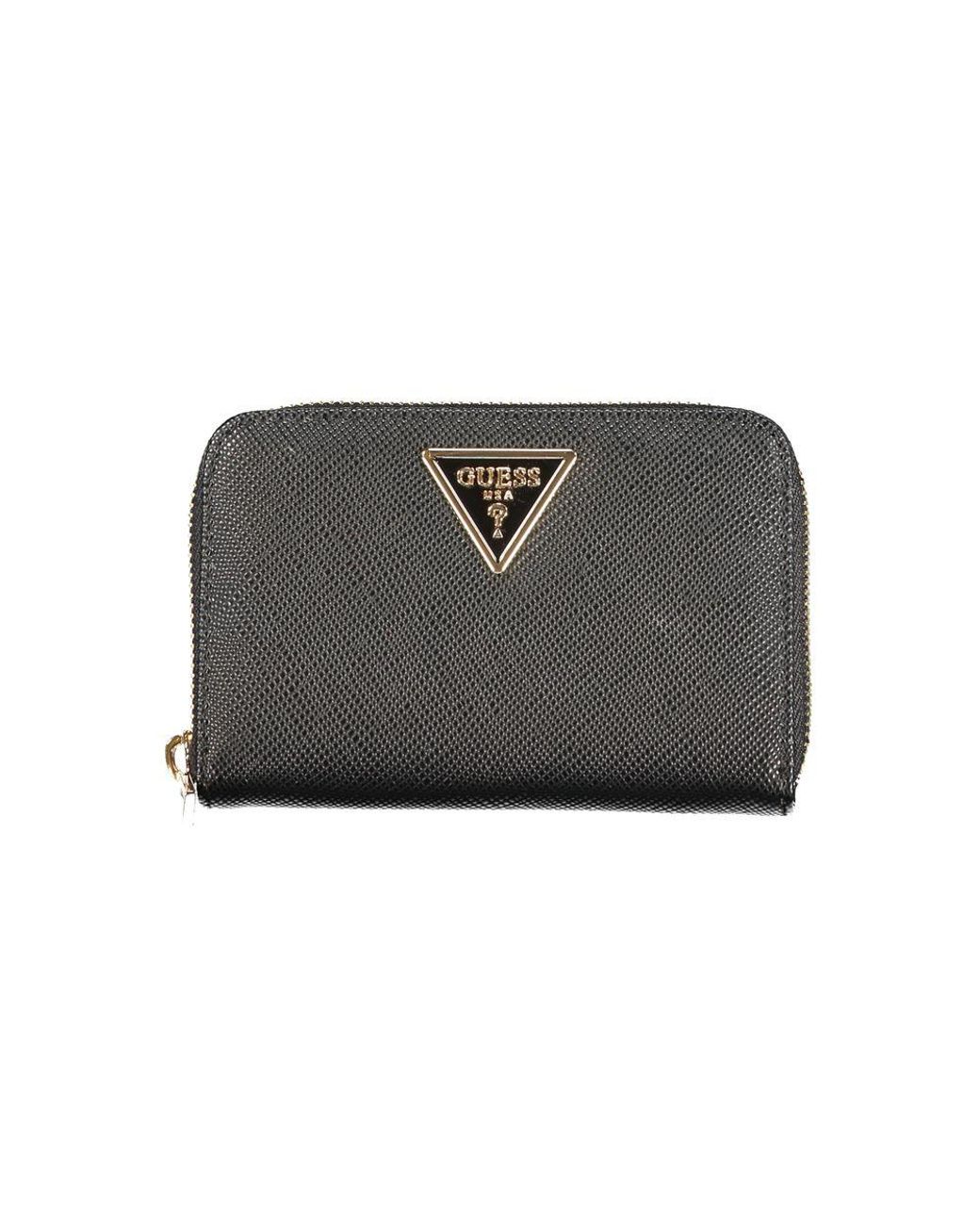 Guess Black Nero Poliuretano Wallet