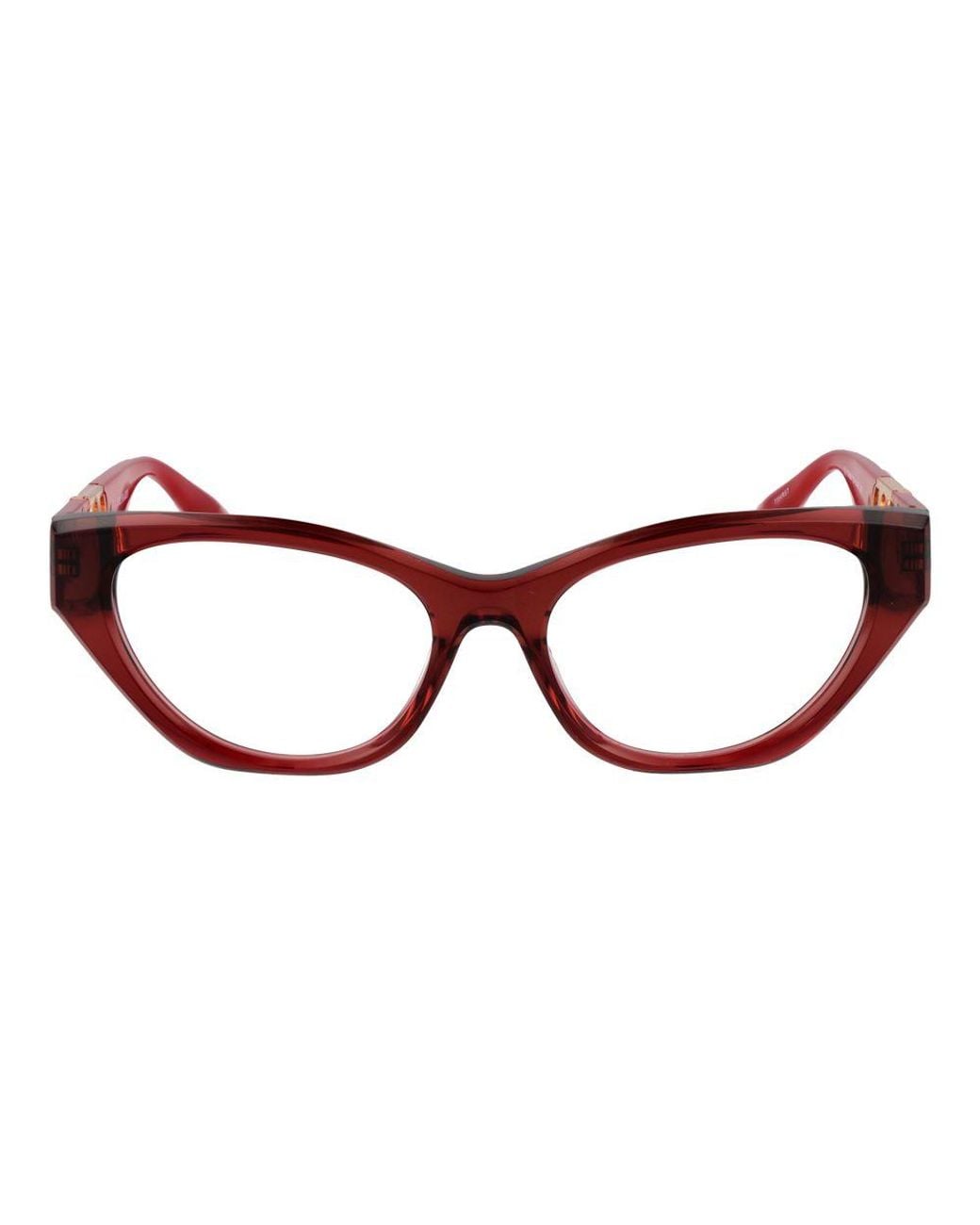 Trussardi Red Acetate Glasses (frames)