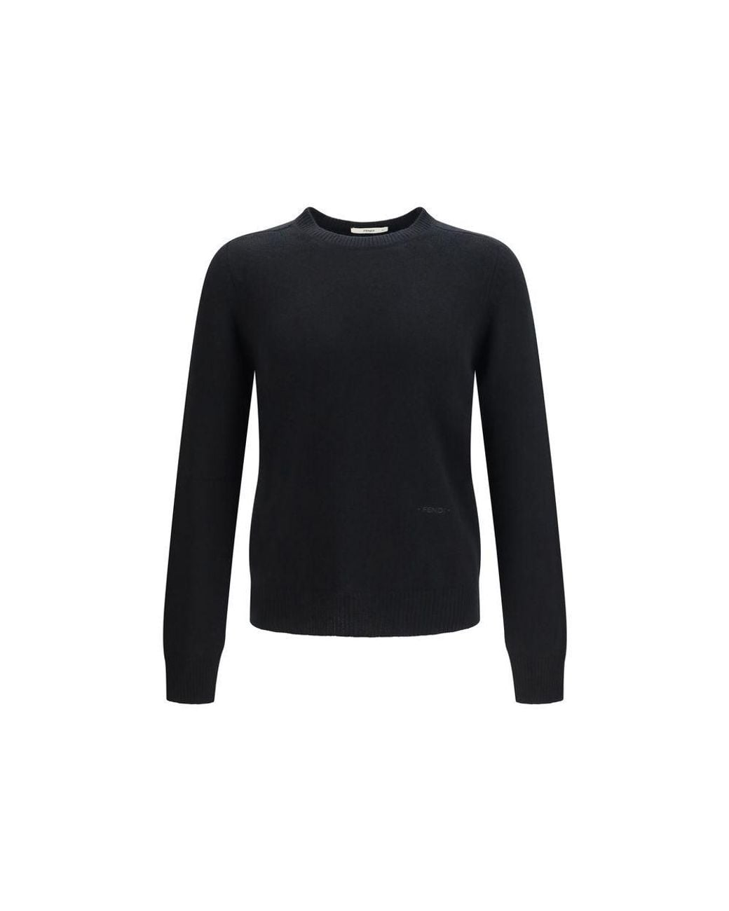 Fendi Black Cashmere Sweater for men