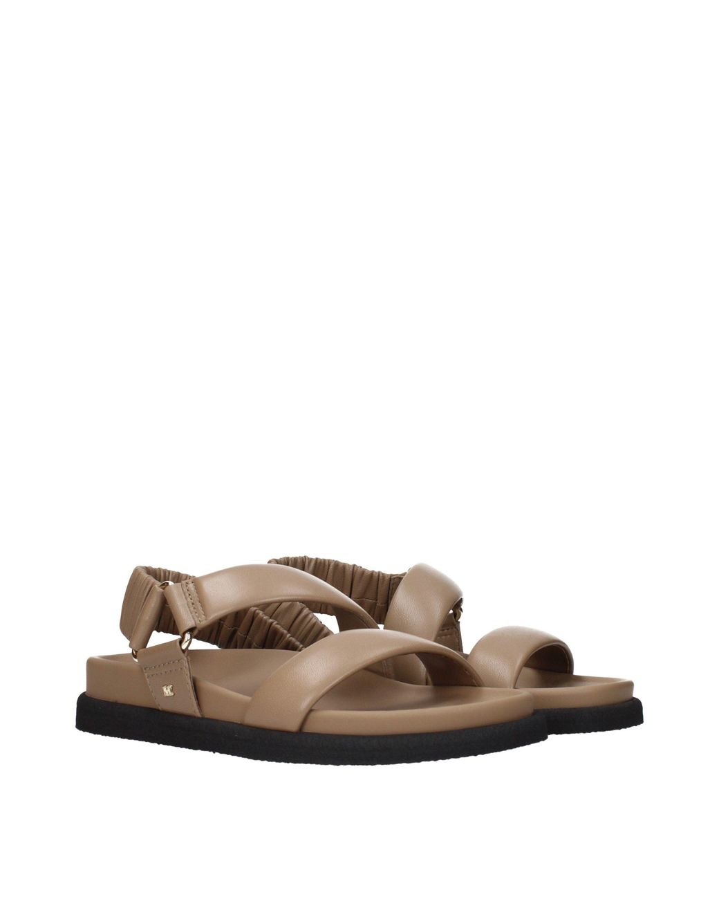 Max Mara Brown Sandals Mxamacro Skinned And Muddy