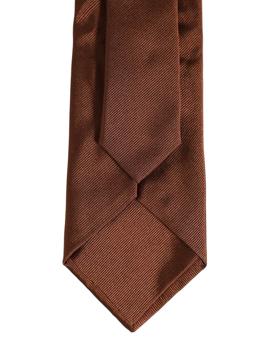 Dolce & Gabbana Brown Silk Classic Adjustable Necktie Accessory Tie for men