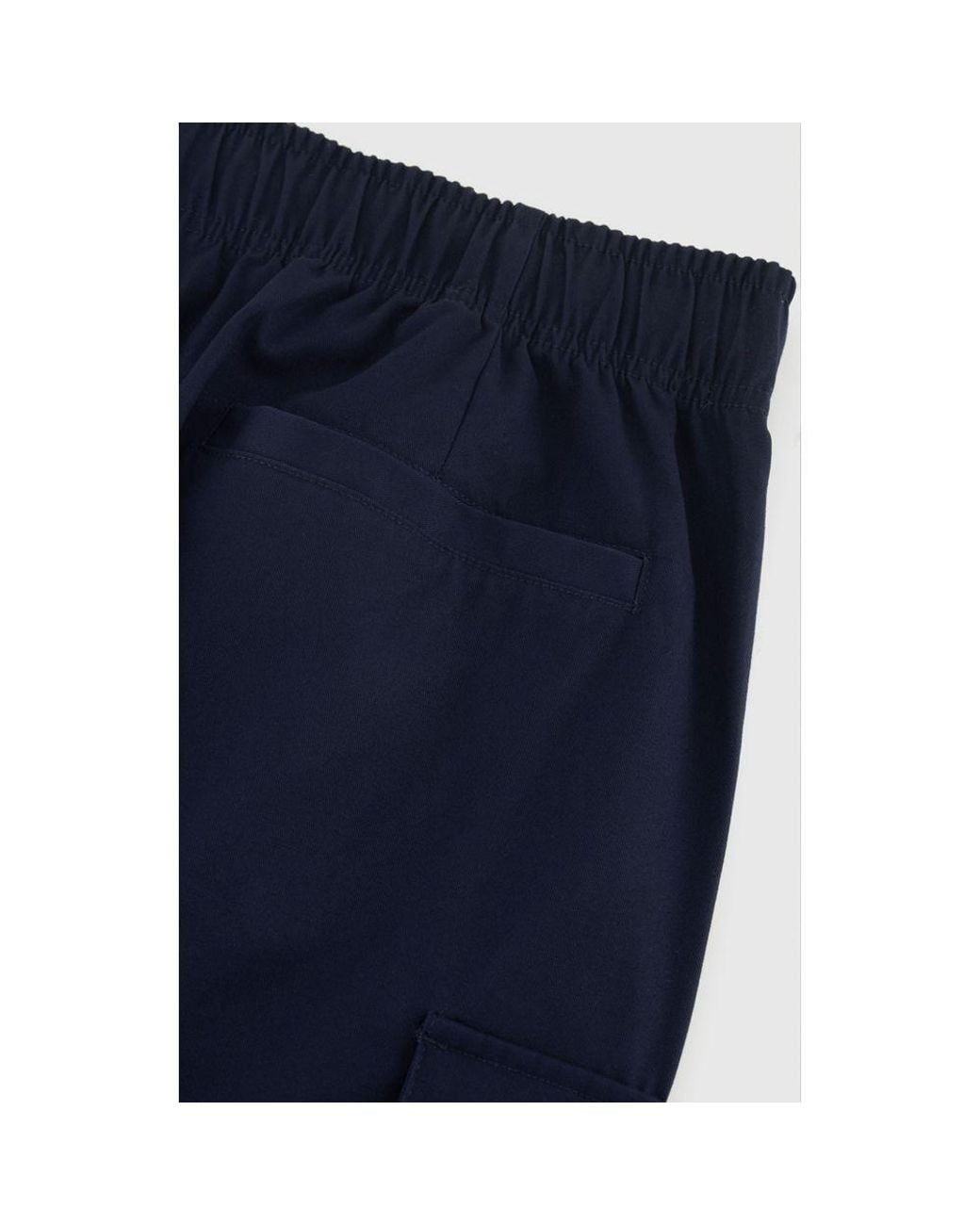 Champion Blue Cotton Cargo Pants for men
