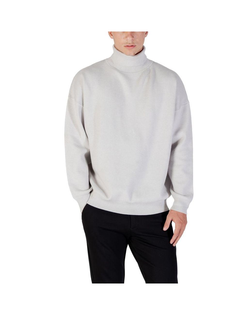 Antony Morato Gray Viscose Sweatshirt for men