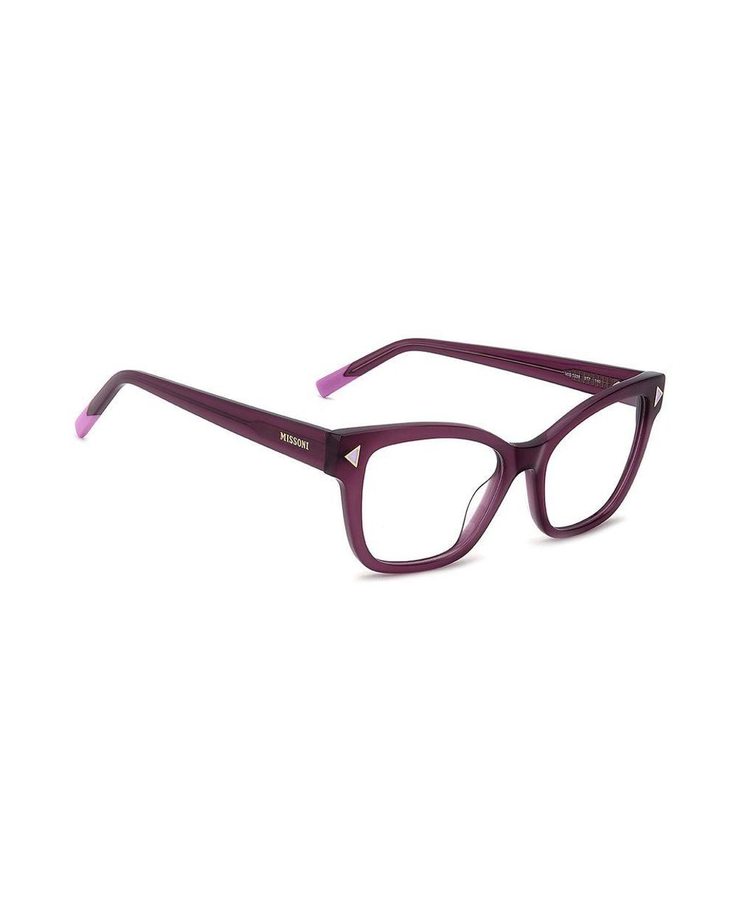 Missoni Multicolor Purple Acetate Glasses (frames)