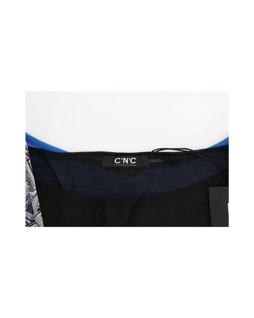 CoSTUME NATIONAL Black Silk Top