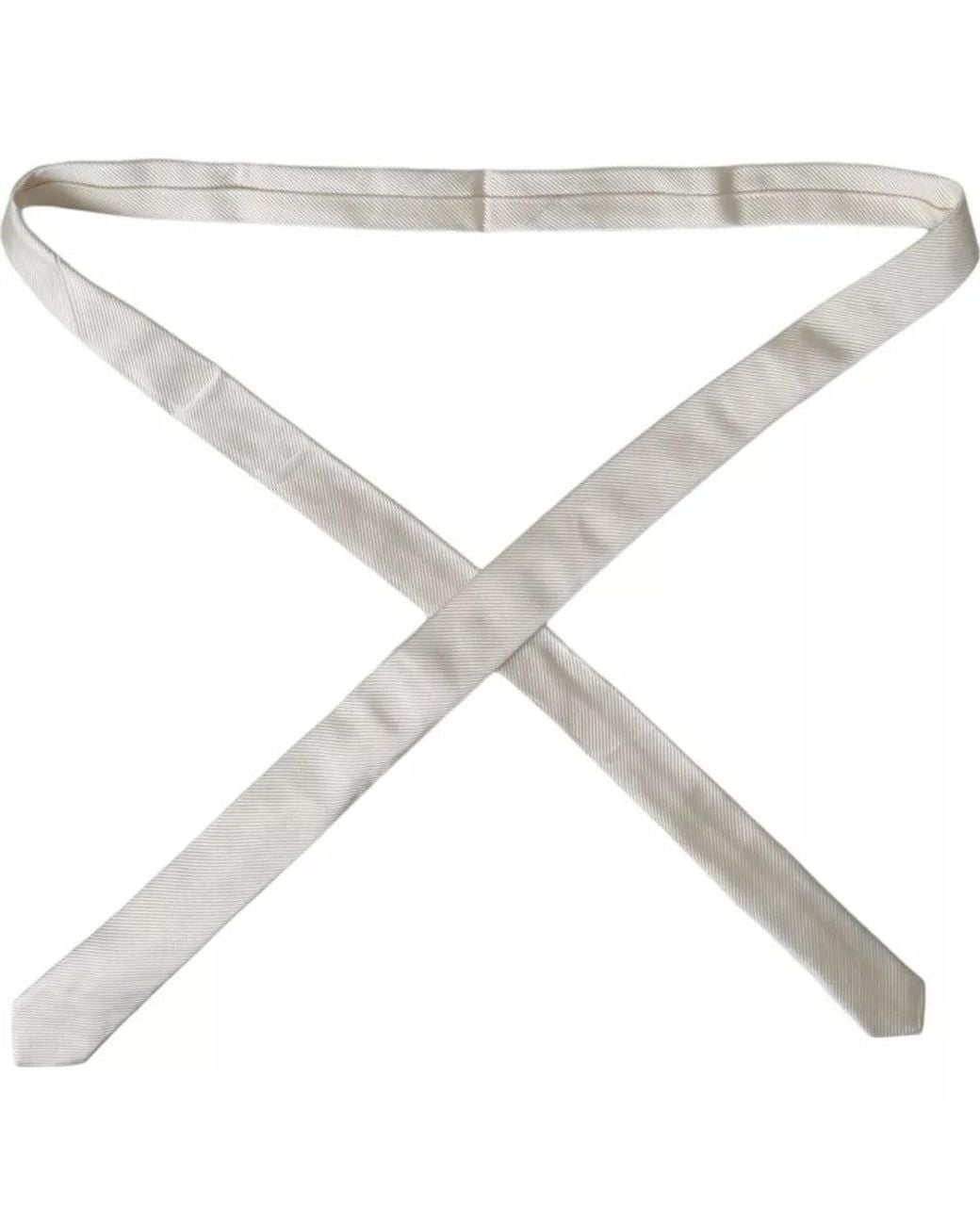 Dolce & Gabbana Gray Slim Necktie Elegant Design for men
