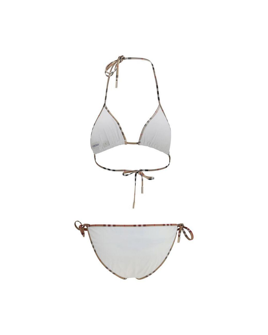 Burberry White Polyamide Bikini