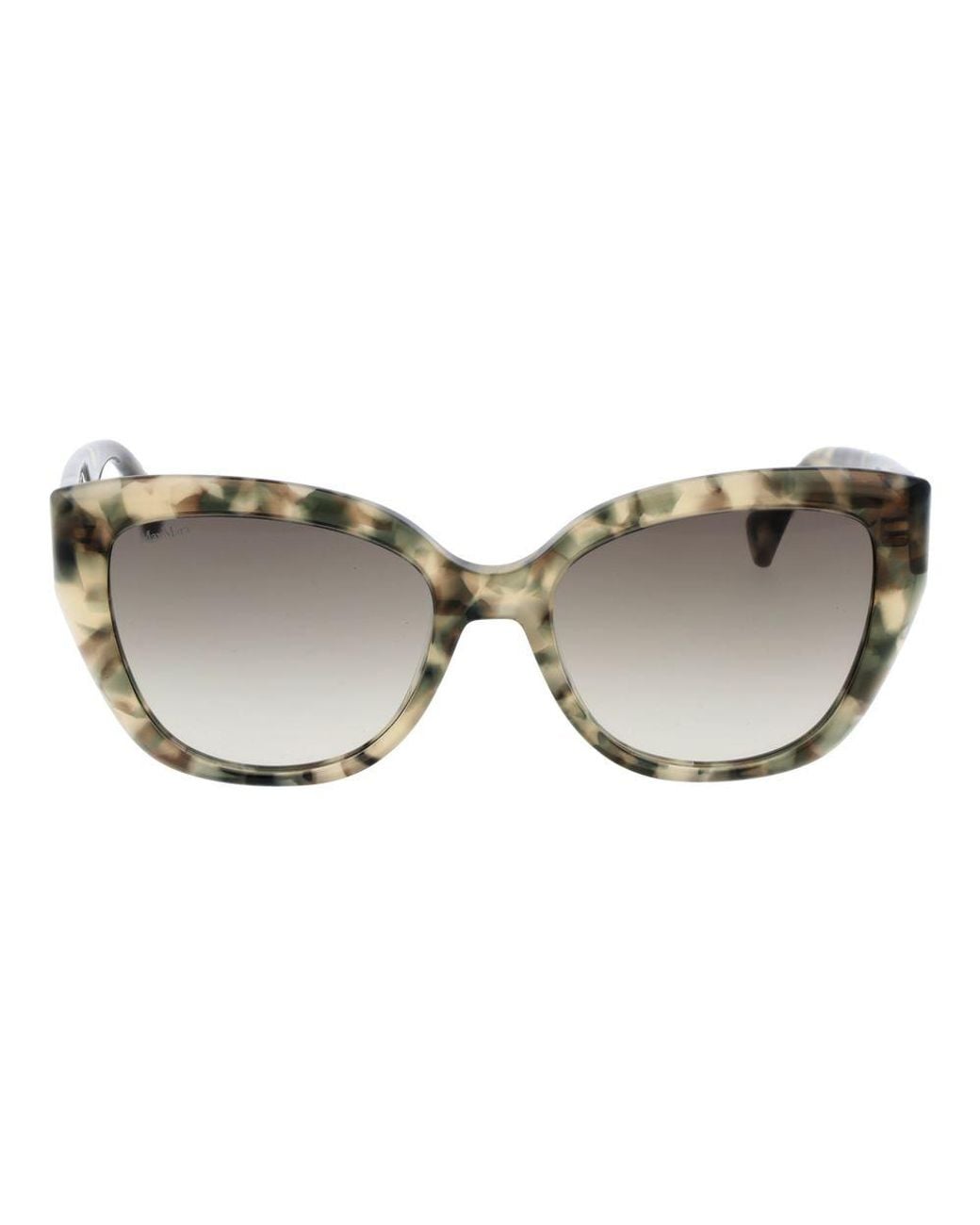 Max Mara Gray Acetate Sunglasses