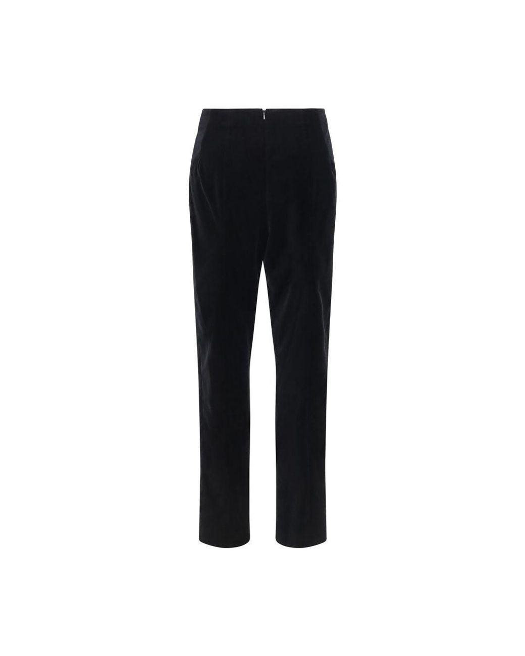 Khaite Black Cotton Casual Pants