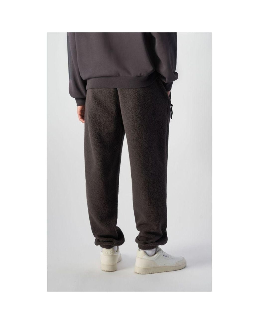 Champion Gray Polyester Joggers (Workout Pants) for men