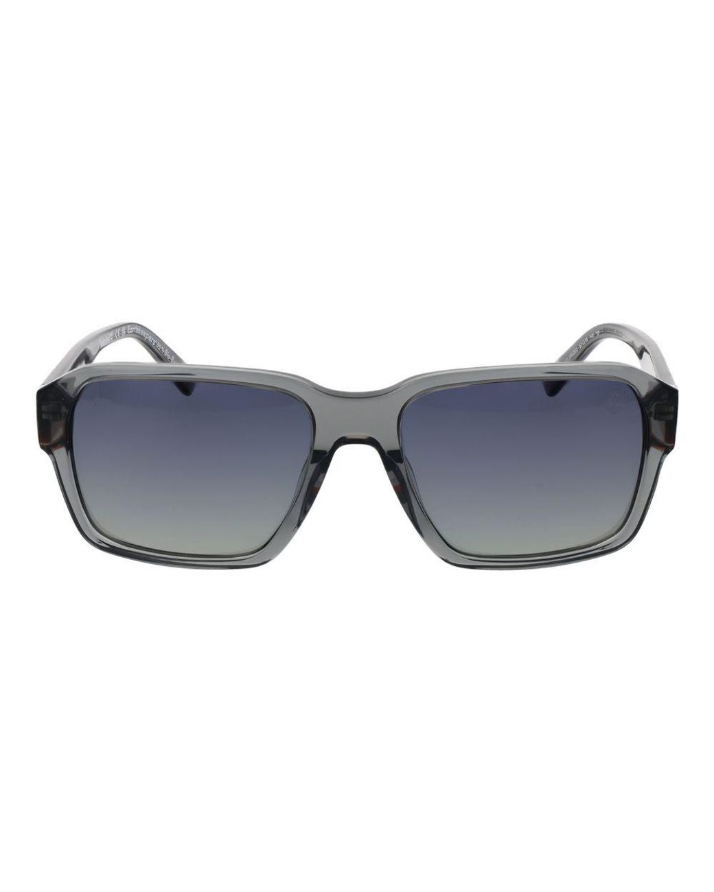 Timberland Gray Acetate Sunglasses for men