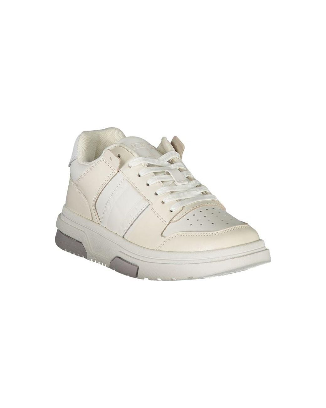 Tommy Hilfiger White Lowtop Sneaker Casual Style