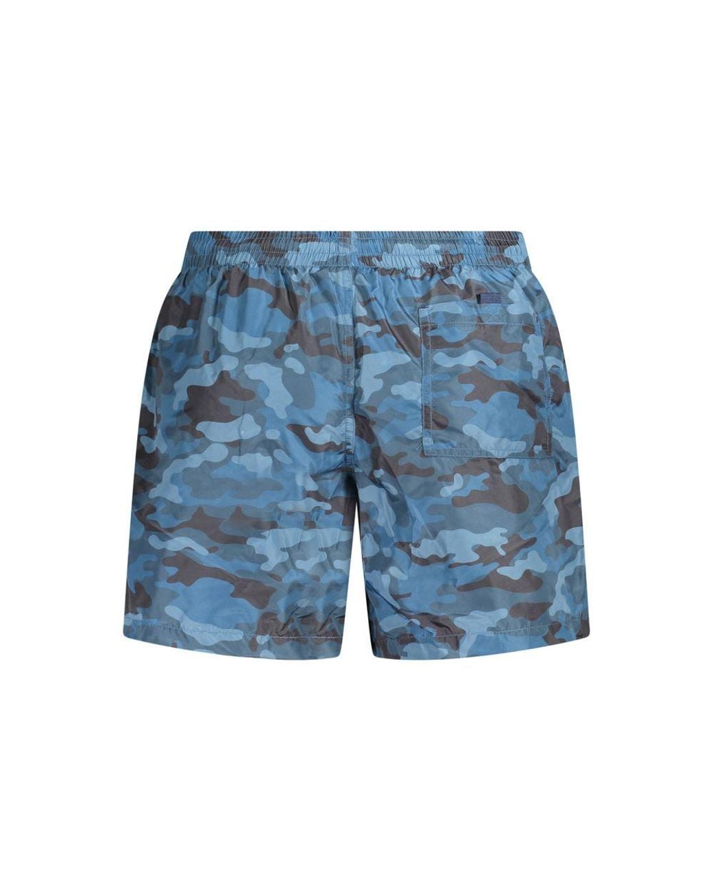 Norway 1963 Blue Blu Polyester Men's Swim Boxer for men