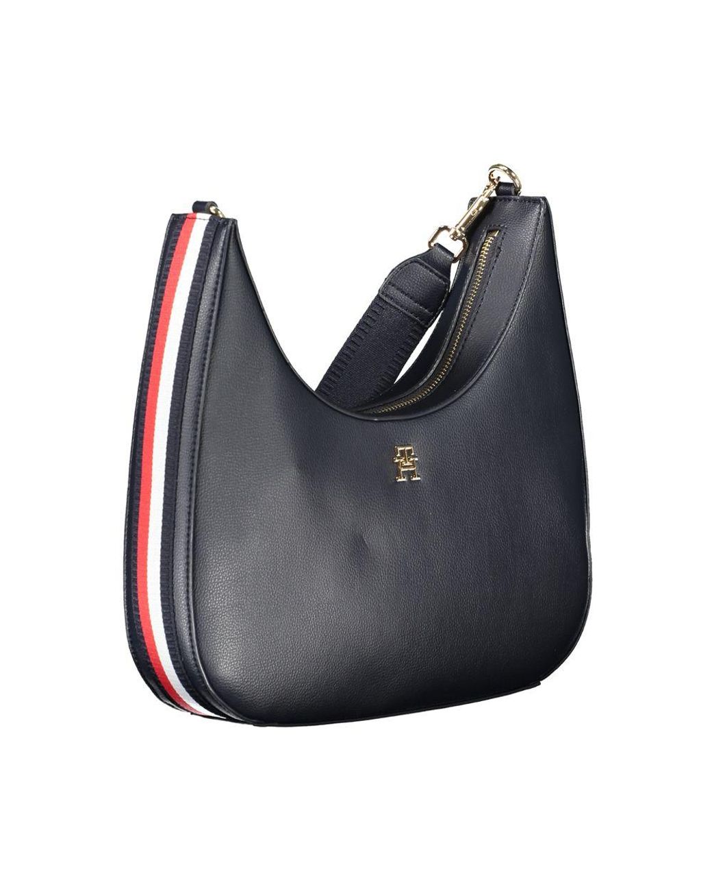 Tommy Hilfiger Gray Polyester Handbag