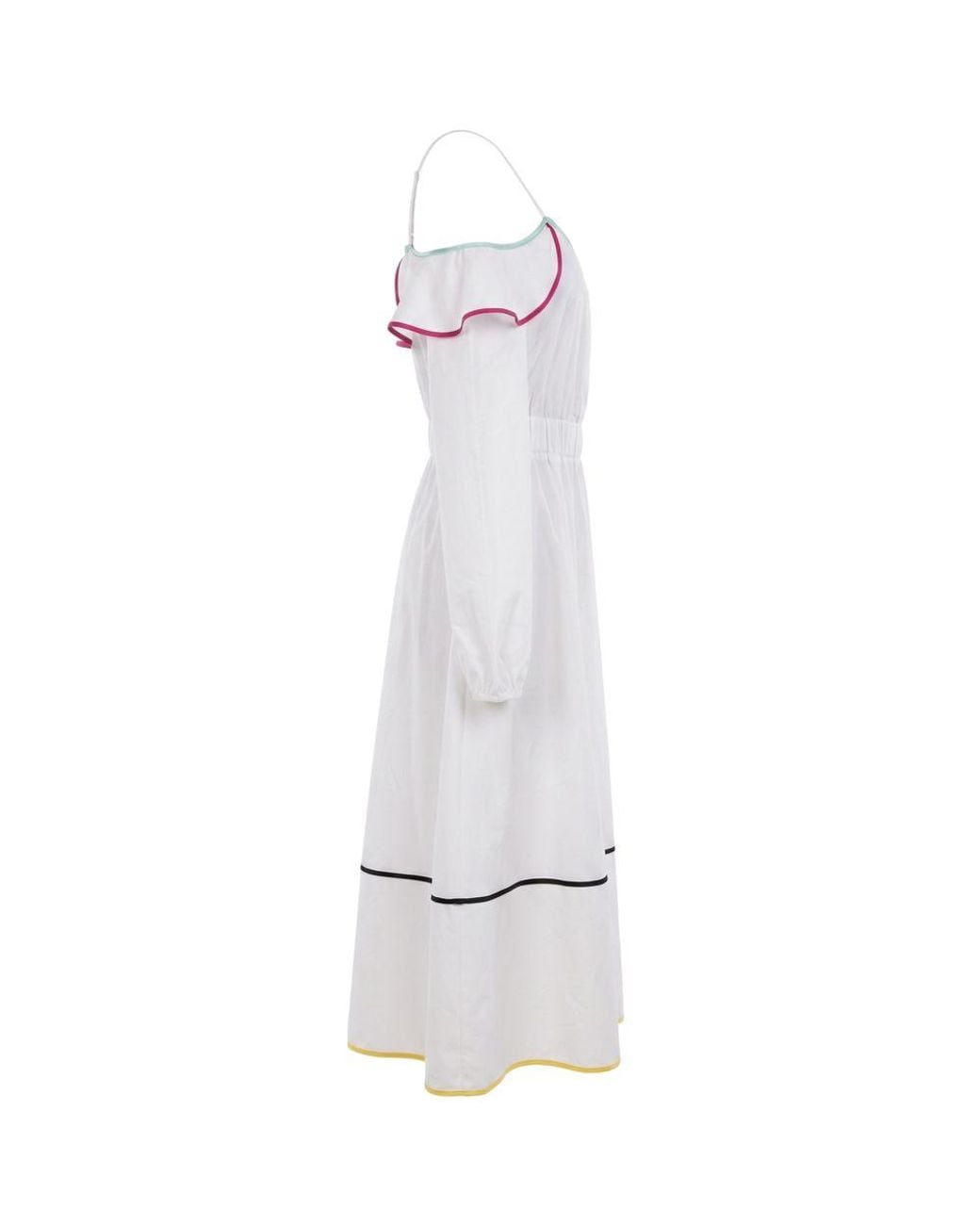 Trussardi White Cotton Dress
