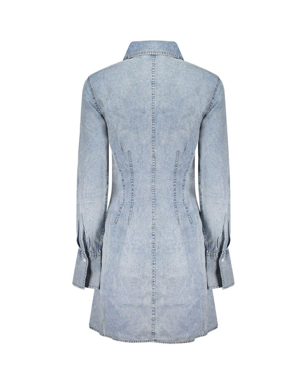 Desigual Blue Azzurro Lyocell Dress