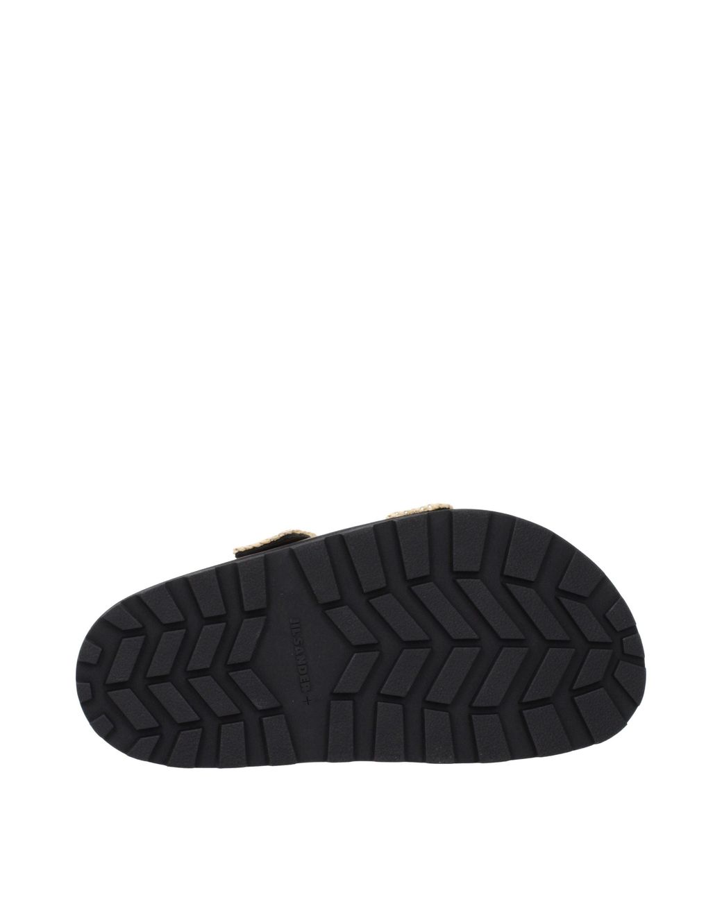 Jil Sander Natural Beige Raffia Slippers
