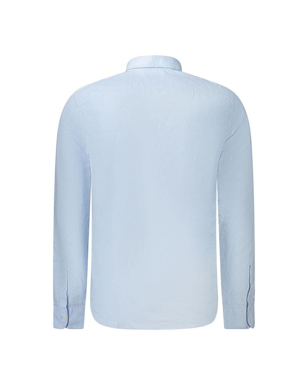 Timberland Light Blue Cotton Shirt for men