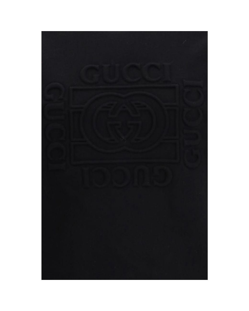Gucci Black Cotton Sweatshirt for men