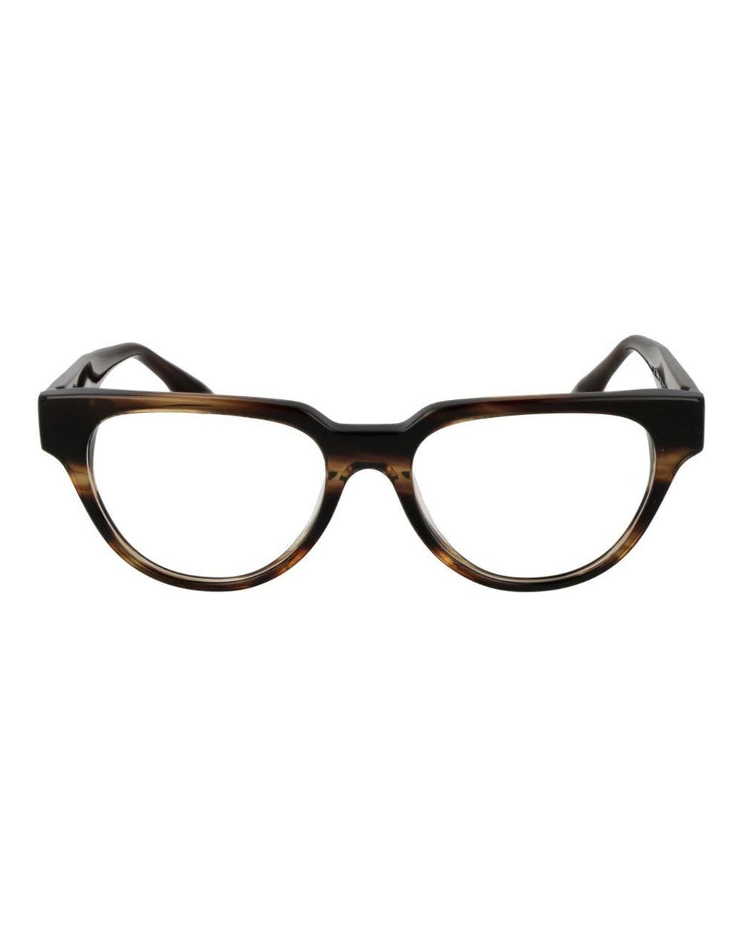 Trussardi Black Brown Acetate Glasses (frames)