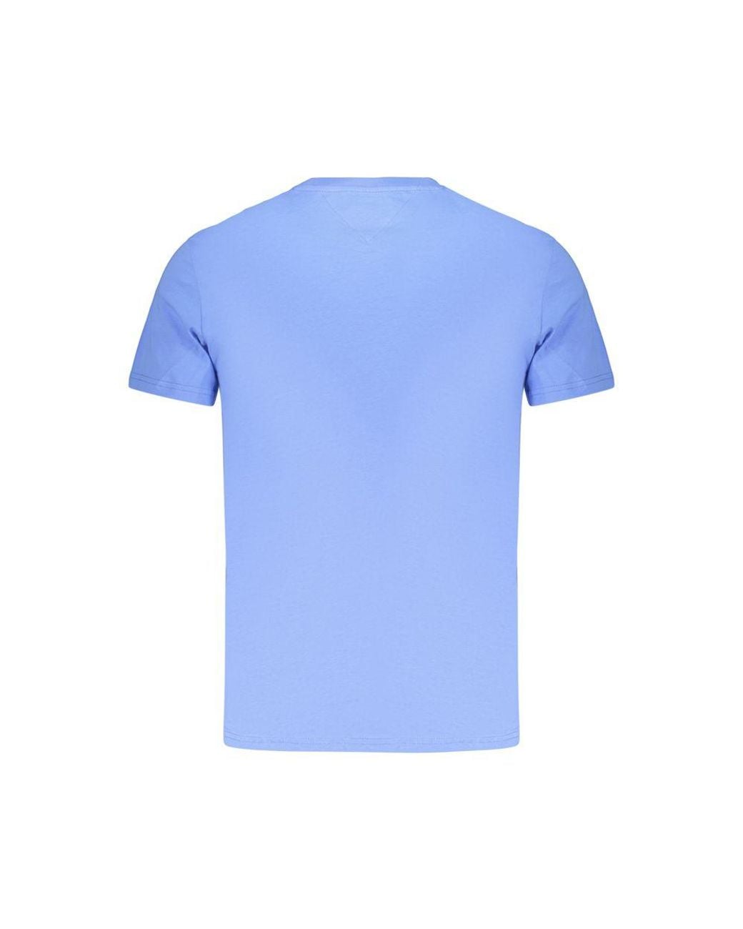 Tommy Hilfiger Light Blue Cotton Men's T for men