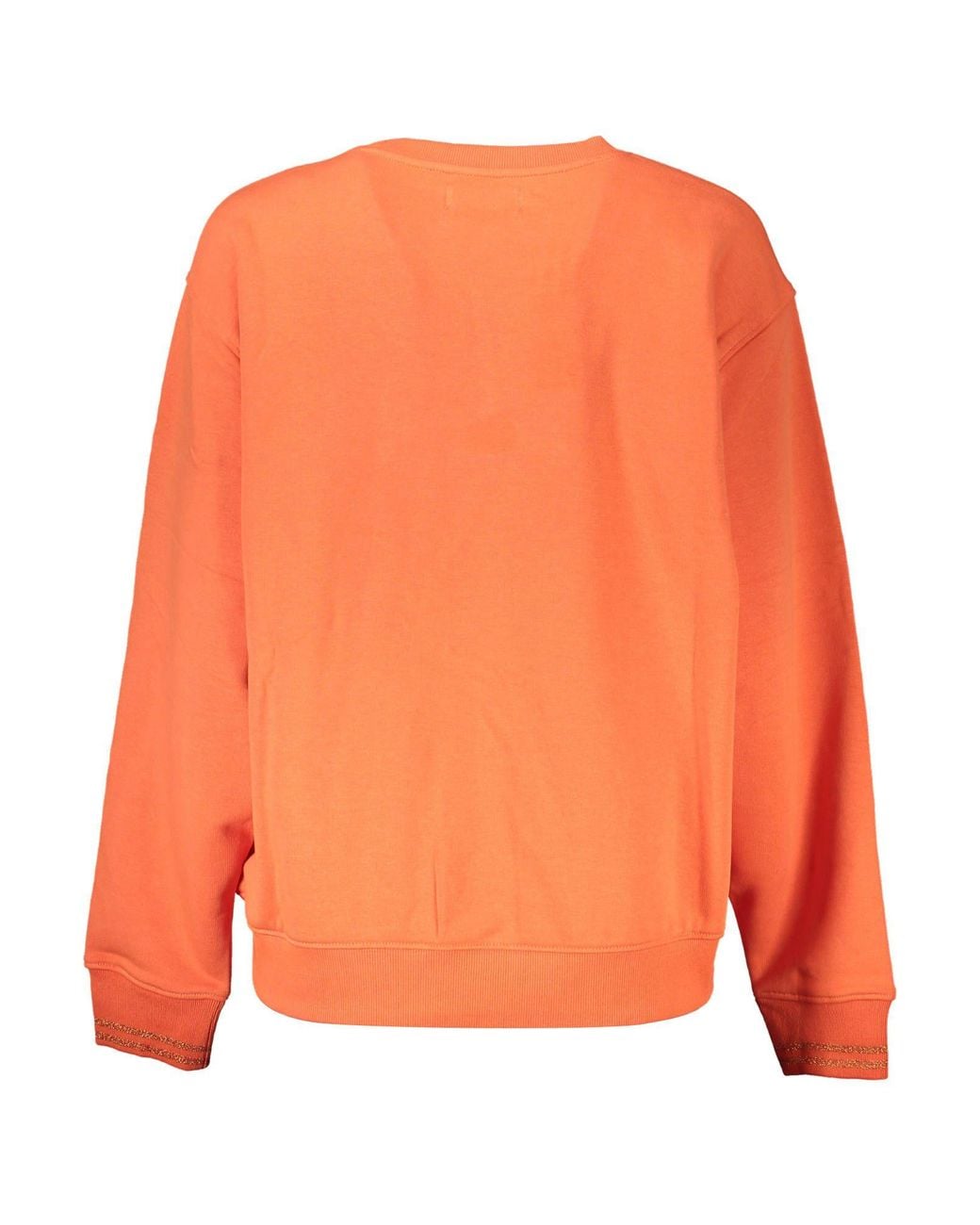 Desigual Orange Cotton Sweater