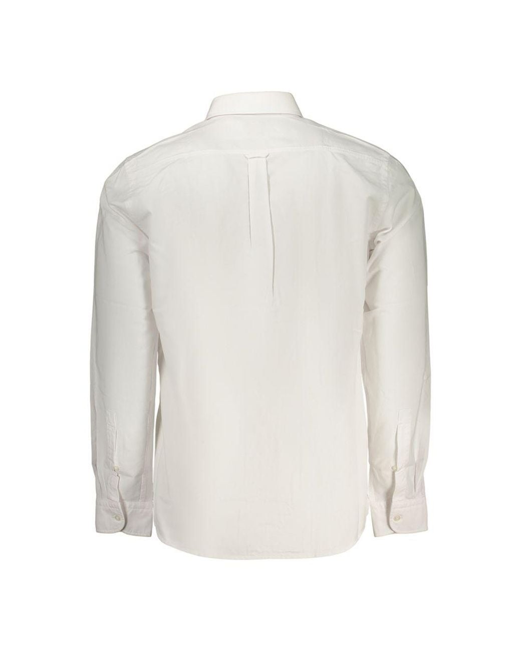 Boss White Cotton Men's Shirt for men