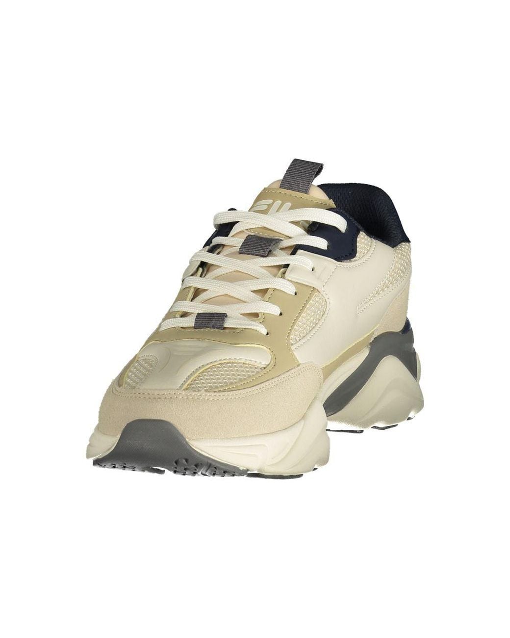 Fila Multicolor Beige Polyurethane Men's Sneaker for men