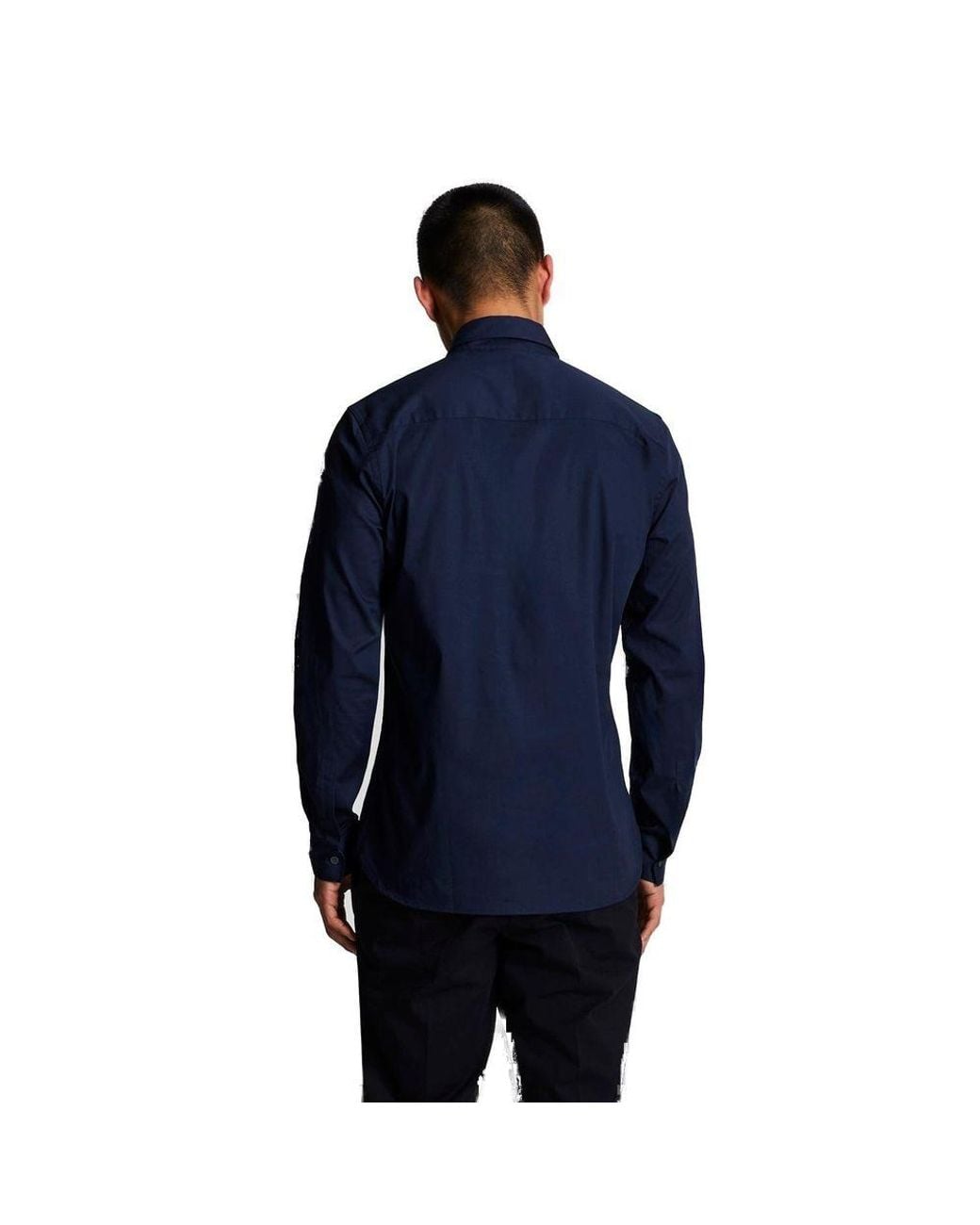 Lyle & Scott Blue Cotton Shirt for men